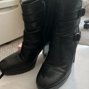 Nine West Leather Booties